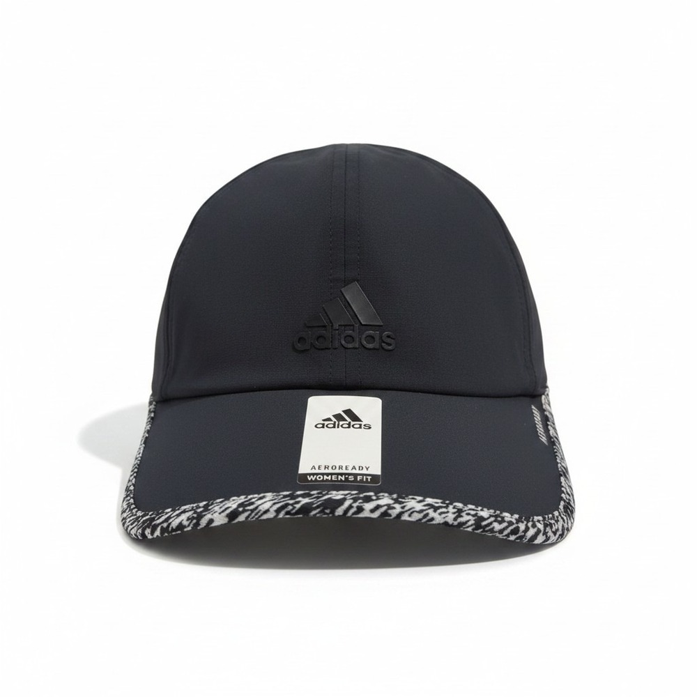 Adidas Womens Superlite Cap Black Aeroready Running Jogging Hat NWT